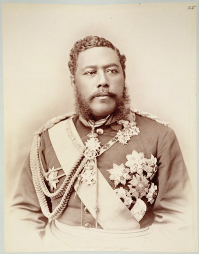 King Kalakaua (1836-91) by Unknown